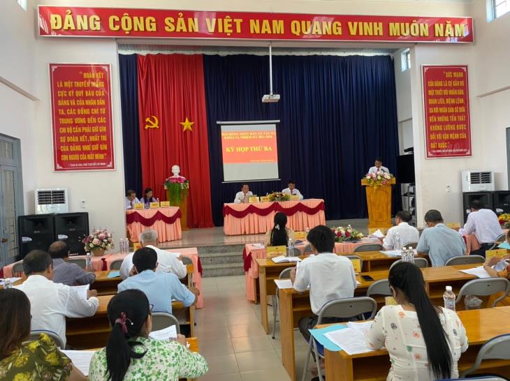 HĐND xã Tân Hà tổ chức kỳ họp thứ 03, khóa VI, nhiệm kỳ 2021-2026